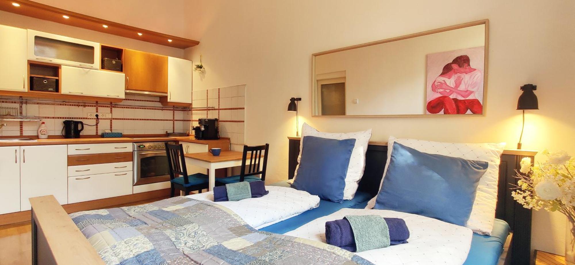 Triple King Size Balcony Appartement